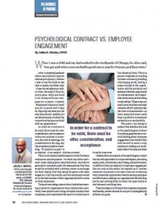 TPP-2013-10-Psychological Contract vs. Employee Engagement