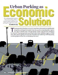 TPP-2013-12-Urban Parking as Economic Solution