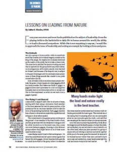 TPP-2014-02-Lessons on Leading from Nature